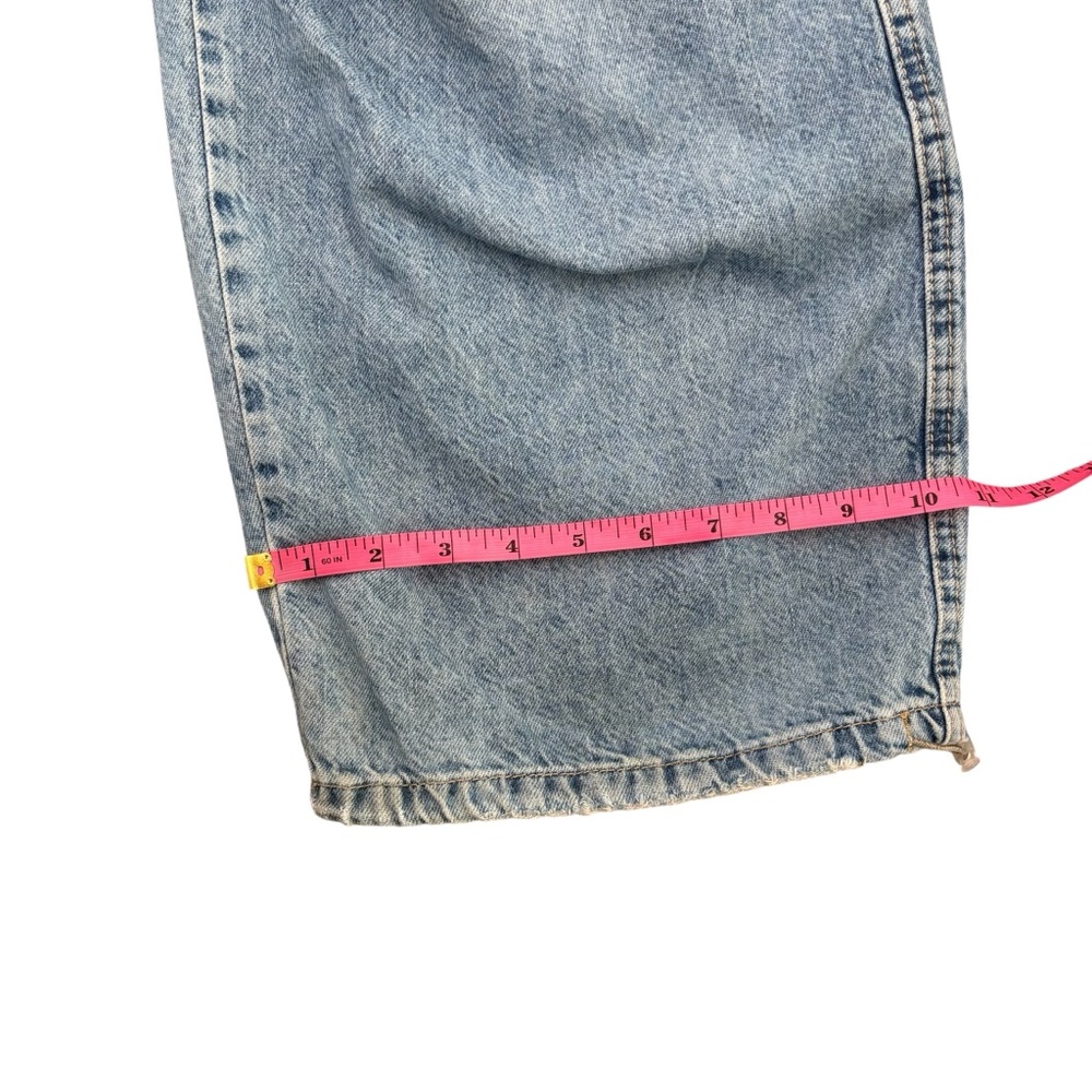 Free People Newbies Solid Slouchy Jeans Stone Wash Wide Leg Size Small Baggy Y2K - Picture 7 of 16